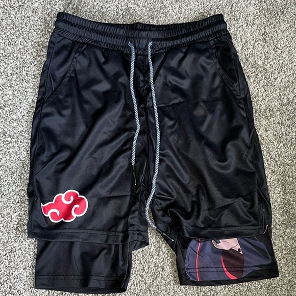 Men’s Naruto Double Lined Shorts - Picture 4 of 5